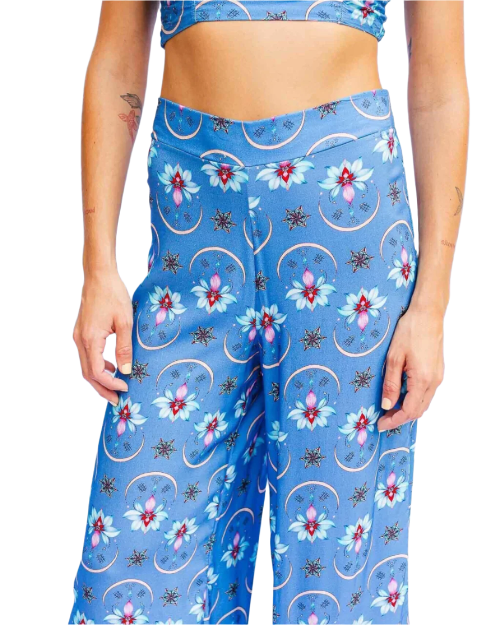 Wide Legged Pants Lotus